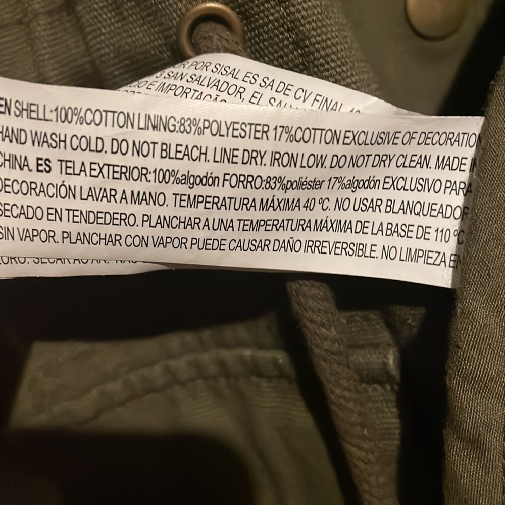 Olive Green Jacket - Picture 4 of 4